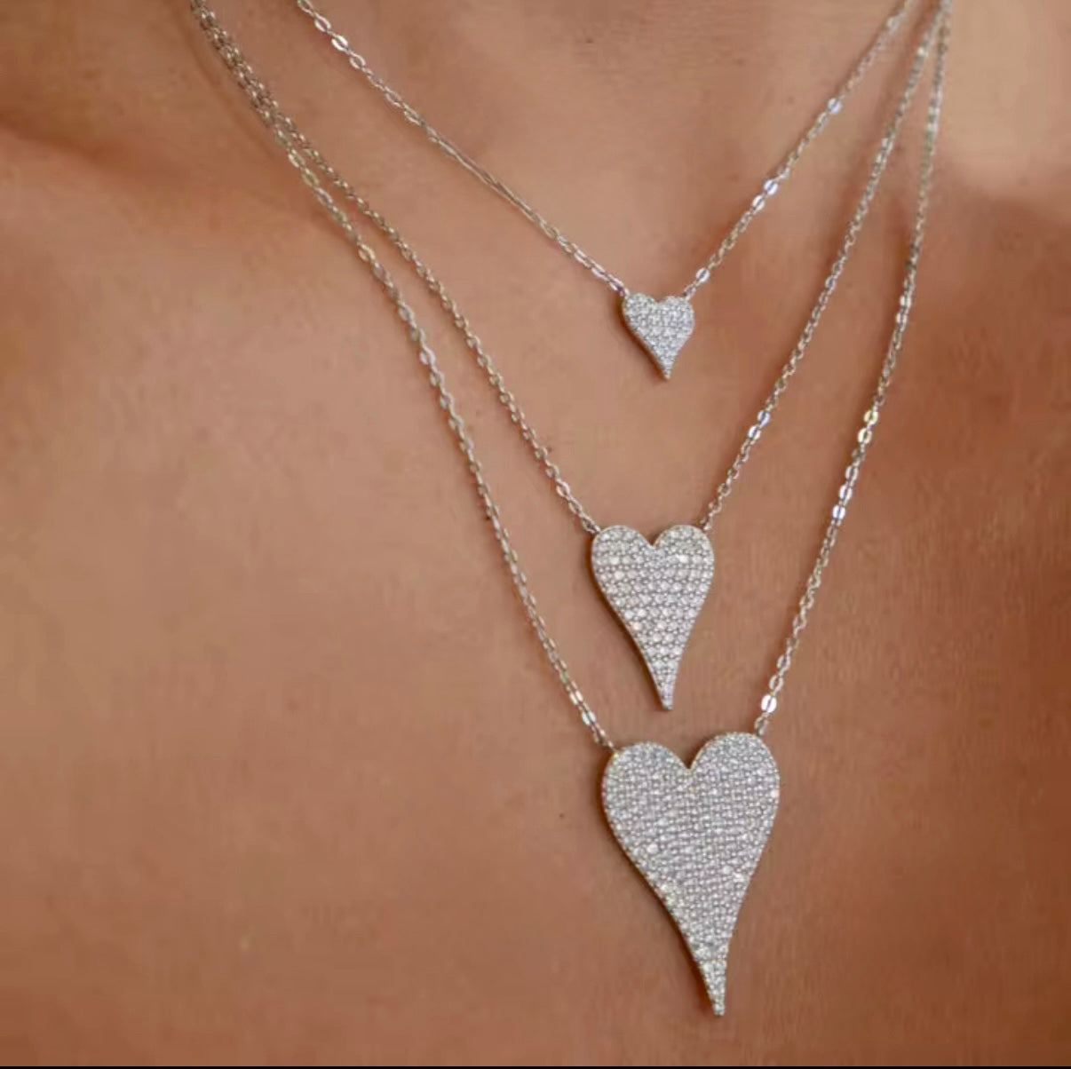 Mid Size Heart Necklace