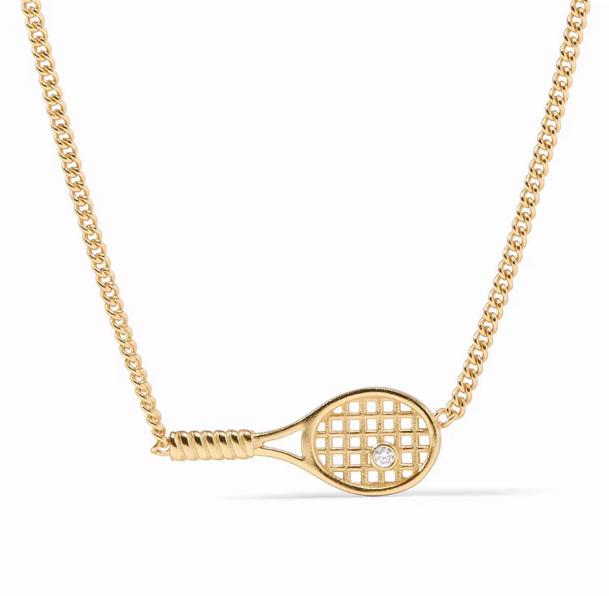 Tennis Racket Necklace