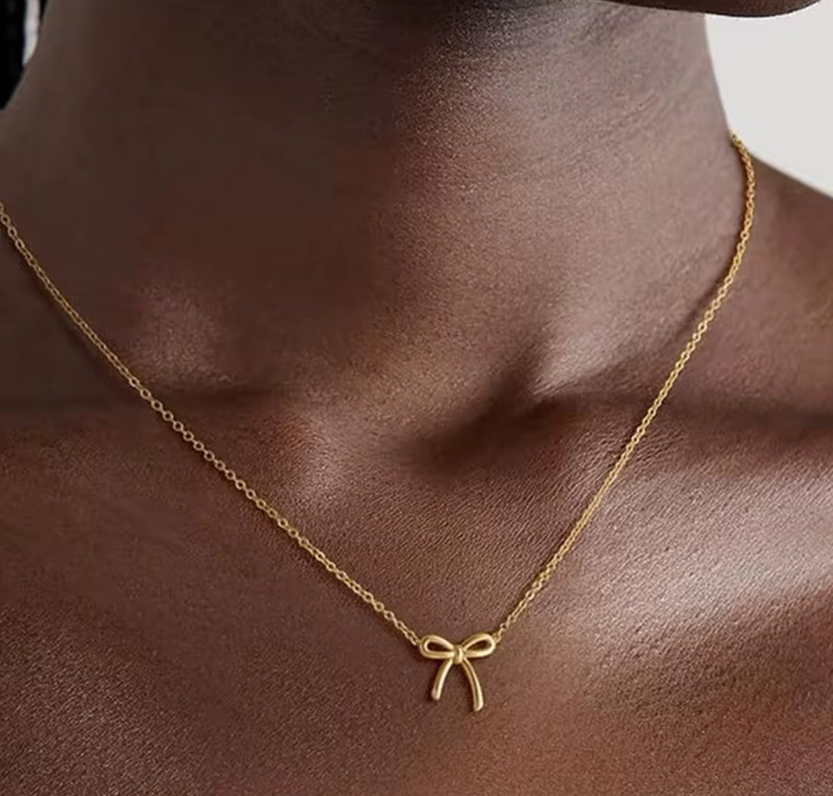 Luxe Bow Necklace