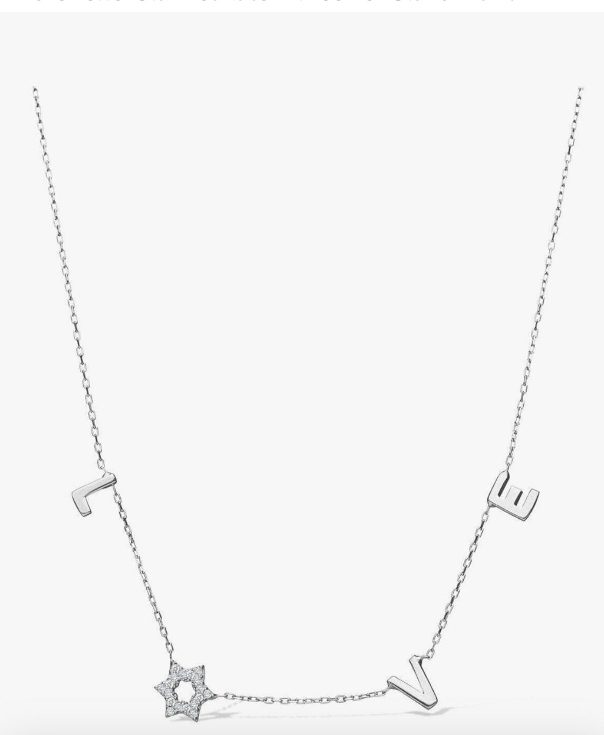 Love Star of David Necklace