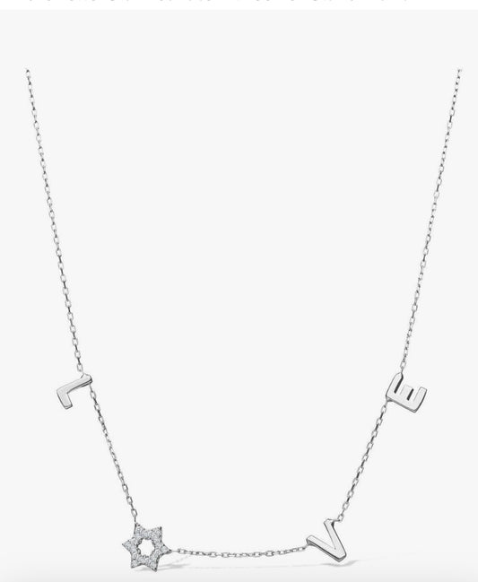 Love Star of David Necklace