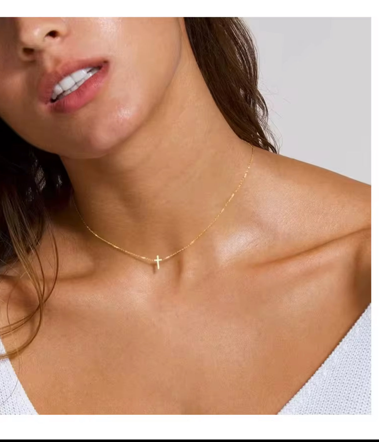 Dainty Cross Necklace